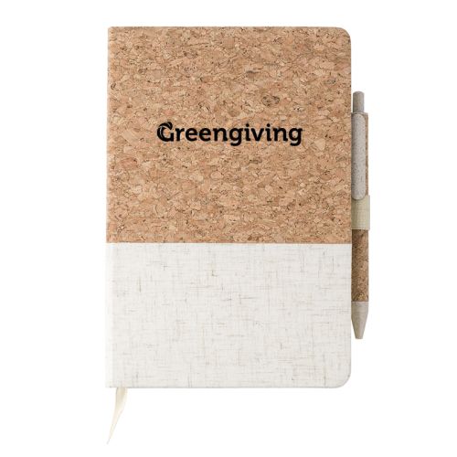 Notebook cork with pen - Image 1